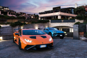 Die Lounge in Porto Cervo: Lamborghini-DNA und exklusiver Lifestyle
