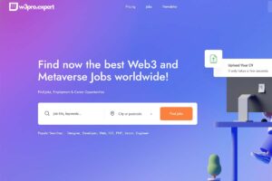 Jobportal für neue Jobs im Bereich web3