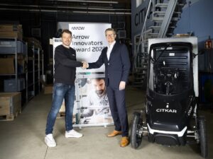 Citkar erhält den Innovators Award 2022 von Arrow Electronics