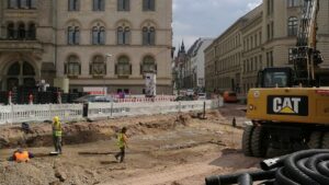 Weniger Auftragseingänge im Bauhauptgewerbe