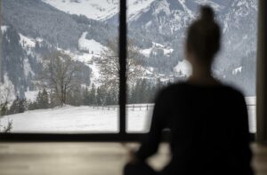 Namasté auf der Sonnenseite