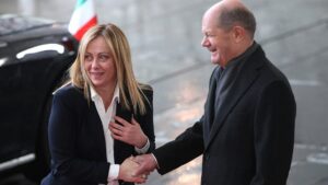 Scholz empfängt Meloni freundlich