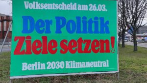 Berliner Klima-Volksentscheid gescheitert