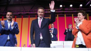 Lindner mit 88 Prozent als FDP-Chef wiedergewählt