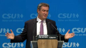CSU-Parteitag kürt Söder zum Spitzenkandidaten für Landtagswahl