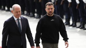 Scholz und Selenskyj geben gemeinsame Erklärung ab