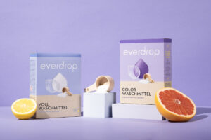 Die Nr. 1 für sparsames Waschen: das neue everdrop Waschmittel