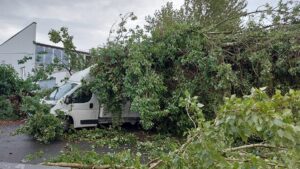 Heißester Tag des Jahres endet im Norden und Westen mit Unwetter