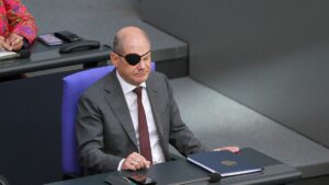 Scholz erneuert Zwei-Prozent-Versprechen