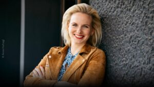 Franzi von Kempis auf der herCAREER 2023