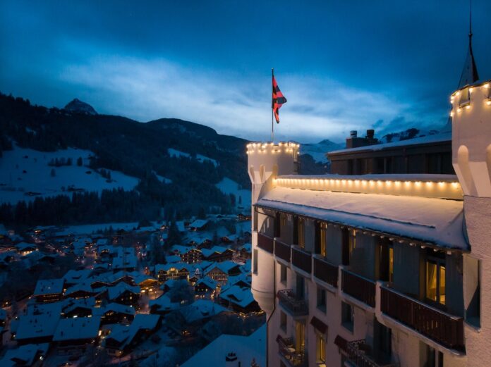 Das Gstaad Palace öffnet seine Tore zur Wintersaison. © Gstaad Palace