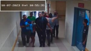 Bilder aus Überwachungskamera zeigen Geiseln in Gaza-Krankenhaus