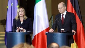Scholz und Meloni wollen Energiezusammenarbeit ausbauen