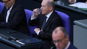 Merz fordert vor Koalitionsausschuss mehr "Führung" von Scholz