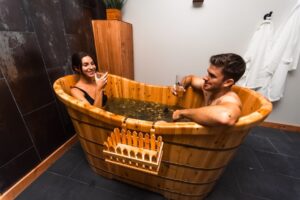 Gerstensaft für den Gaumen und die Haut