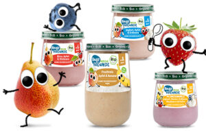 Neue Sorten von Baby Freche Freunde: Veganer Fruchtreis und Gläschen mit Joghurt