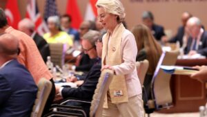 Von der Leyen will zweite Amtszeit als EU-Kommissionspräsidentin