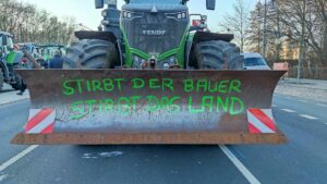 Ministerien: Mehr Unfälle und Straftaten durch Bauernproteste