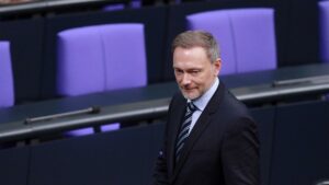 Lindner gegen Sondervermögen zur Entlastung der Wirtschaft