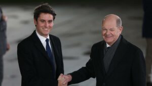 Frankreichs Premierminister von Scholz empfangen