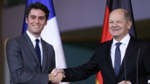 Frankreich und Deutschland versprechen Ukraine weitere Hilfe