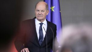 Scholz drängt auf weitere Unterstützung der USA für die Ukraine