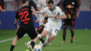 1. Bundesliga: Leipzig gewinnt gegen Gladbach