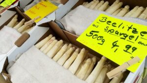 Spargelimporte 2023 gesunken