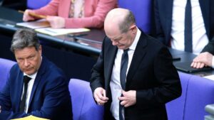 Forsa: Scholz-Nein zu Taurus bringt SPD "minimalen Sympathiegewinn"