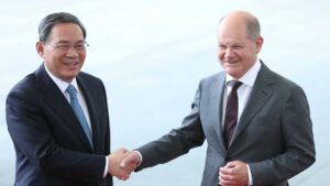 Union und Grüne fordern Scholz zu Klartext in China auf