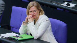 Faeser fürchtet nach Nahost-Eskalation Konsequenzen für Deutschland