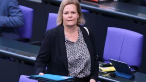Faeser dringt auf rasche Umsetzung von EU-Asylreform
