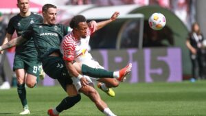 1. Bundesliga: Leipzig und Werder unentschieden – Köln rettet sich