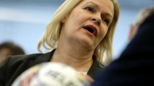 Faeser verspricht "Höchstmaß an Sicherheit" zur Fußball-EM