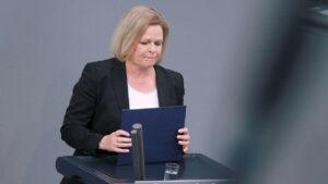 Faeser sieht keinen großen Effekt durch Drittstaaten-Regelung