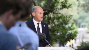 Scholz gegen "Diktatfrieden" für die Ukraine