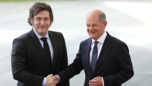 Argentiniens Präsident von Scholz im Kanzleramt empfangen