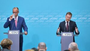 Kretschmer hält CDU-interne Kritik an Merz für normalen Diskurs