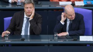 Habeck kritisiert Scholz` Nein zu E-Auto-Zöllen