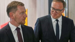 Kretschmer, Woidke und Voigt: Russland zu Verhandlungen einladen