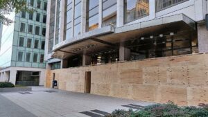 Geschäfte in Washington aus Angst vor Krawallen verbarrikadiert