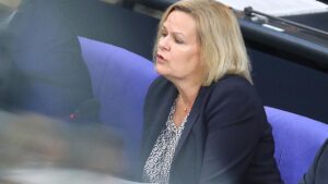 Faeser fürchtet "infame Falschmeldungen" vor Bundestagswahl