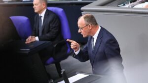 Scholz: "Fritze Merz erzählt gern Tünkram"