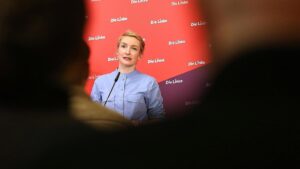 Linke will mit "antifaschistischer Wirtschaftspolitik" punkten