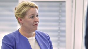 Giffey pocht auf personelle Erneuerung an SPD-Spitze