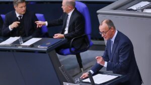 Habeck schlägt Merz und Scholz Pakt für Übergangszeit vor