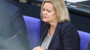 Faeser begrüßt Rückführungs-Pläne der EU-Kommission