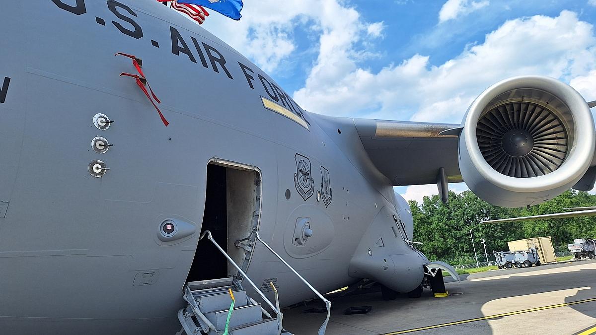 Militärfrachtflugzeug Boeing C-17 Globemaster (Archiv), via dts Nachrichtenagentur