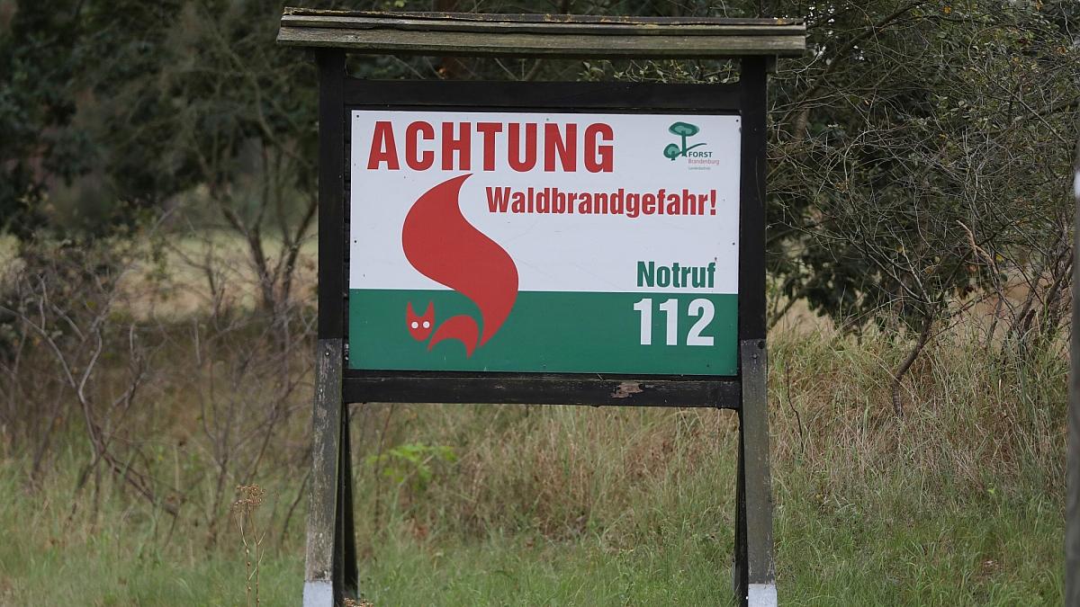 Hinweis auf Waldbrandgefahr (Archiv), via dts Nachrichtenagentur