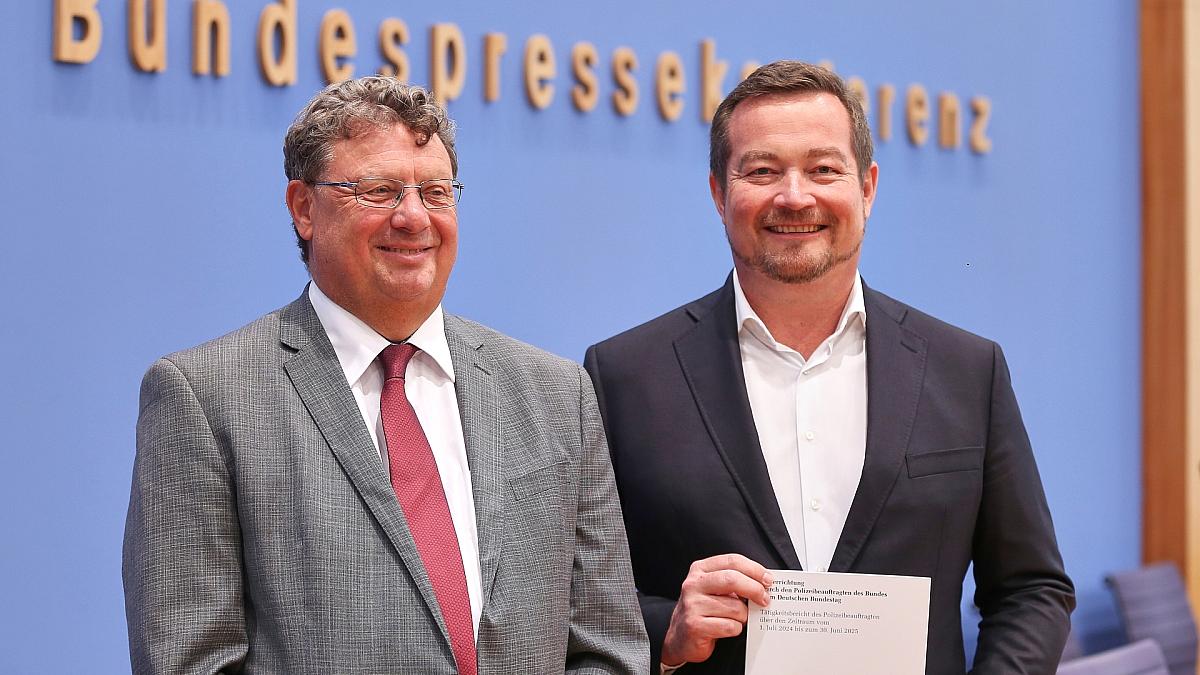 Bericht des Polizeibeauftragten am 09.07.2025, via dts Nachrichtenagentur